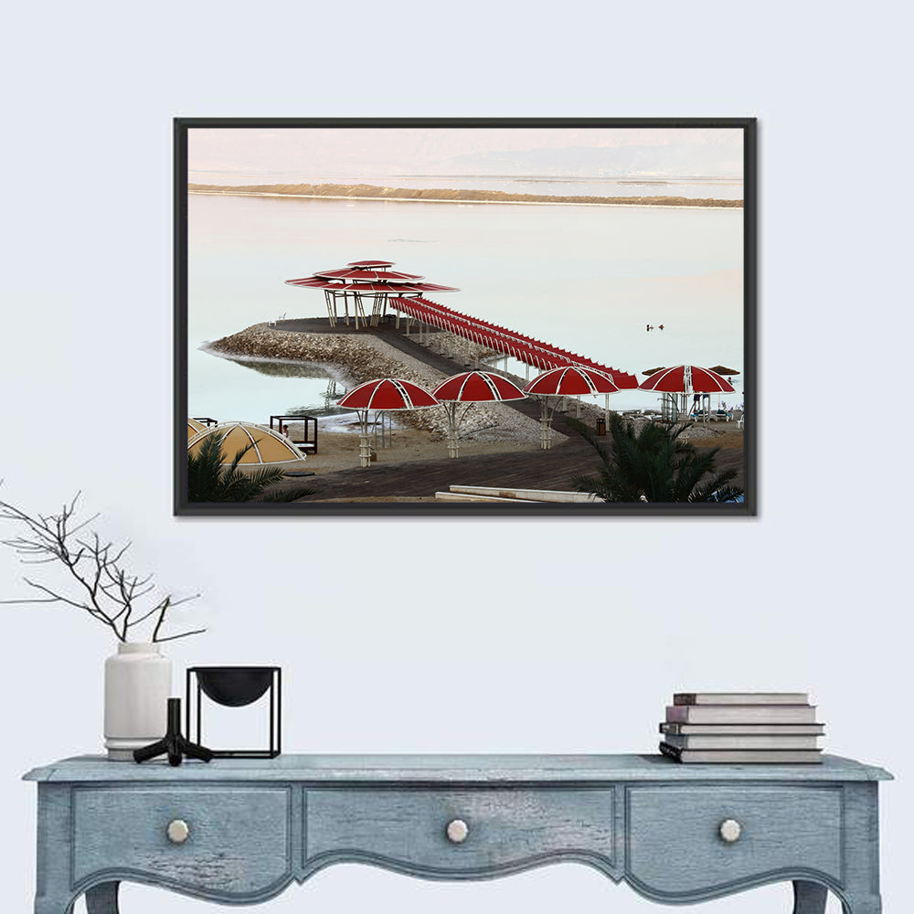 Ein Bokek Dead Sea Boardwalk Wall Art