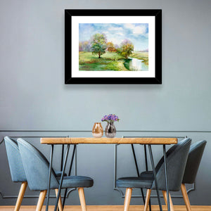 Village Life Concept Wall Art