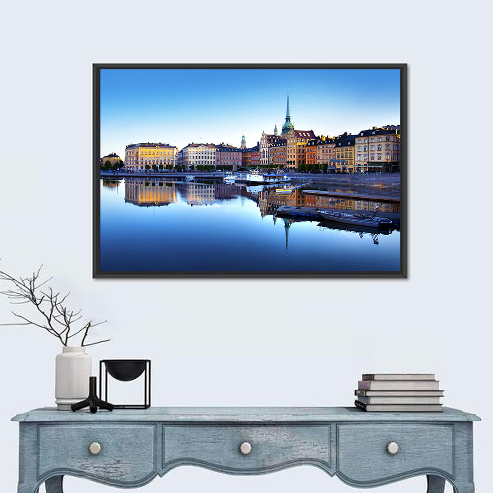 Gamla Stan Stockholm Skyline Wall Art