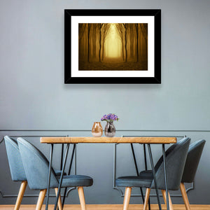 Lonely Forest Path Wall Art