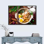 Malaysian Prawn Mee Bowl Wall Art