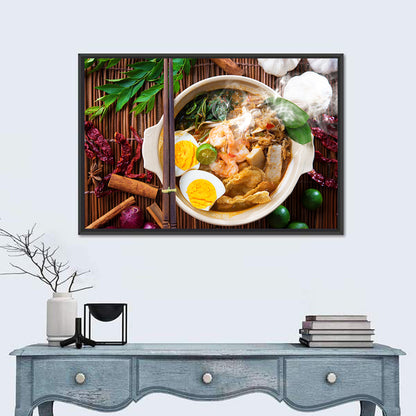 Malaysian Prawn Mee Bowl Wall Art
