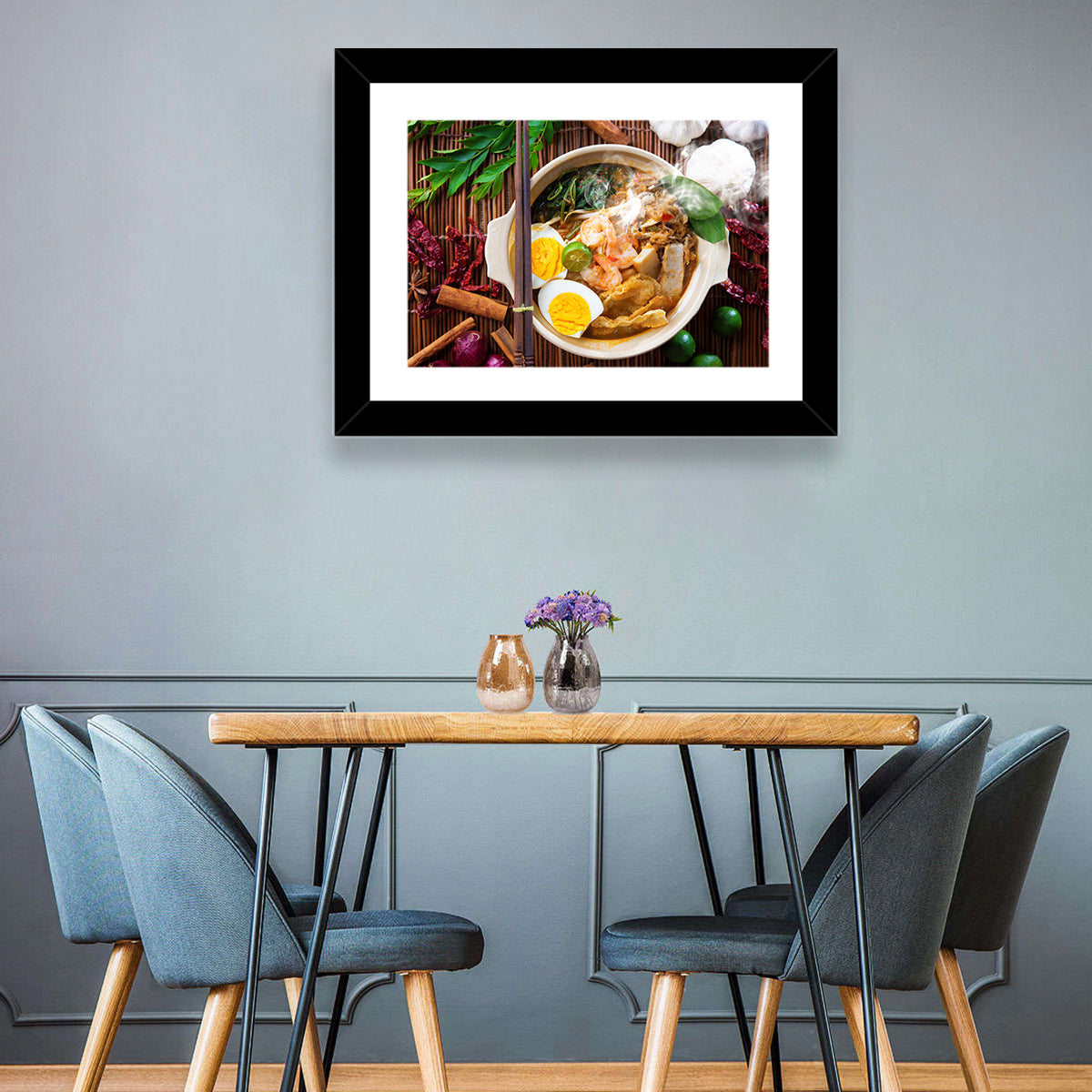 Malaysian Prawn Mee Bowl Wall Art