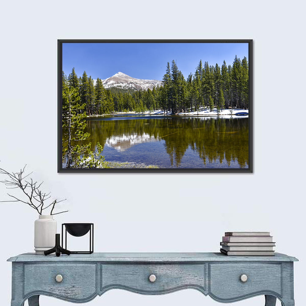 Yosemite Mountain Reflection Wall Art