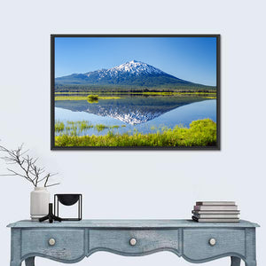 Mount Bachelor Lake Reflection Wall Art