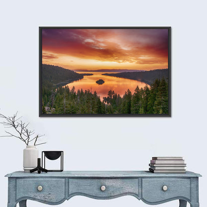 Emerald Bay Sunrise, Lake Tahoe Wall Art