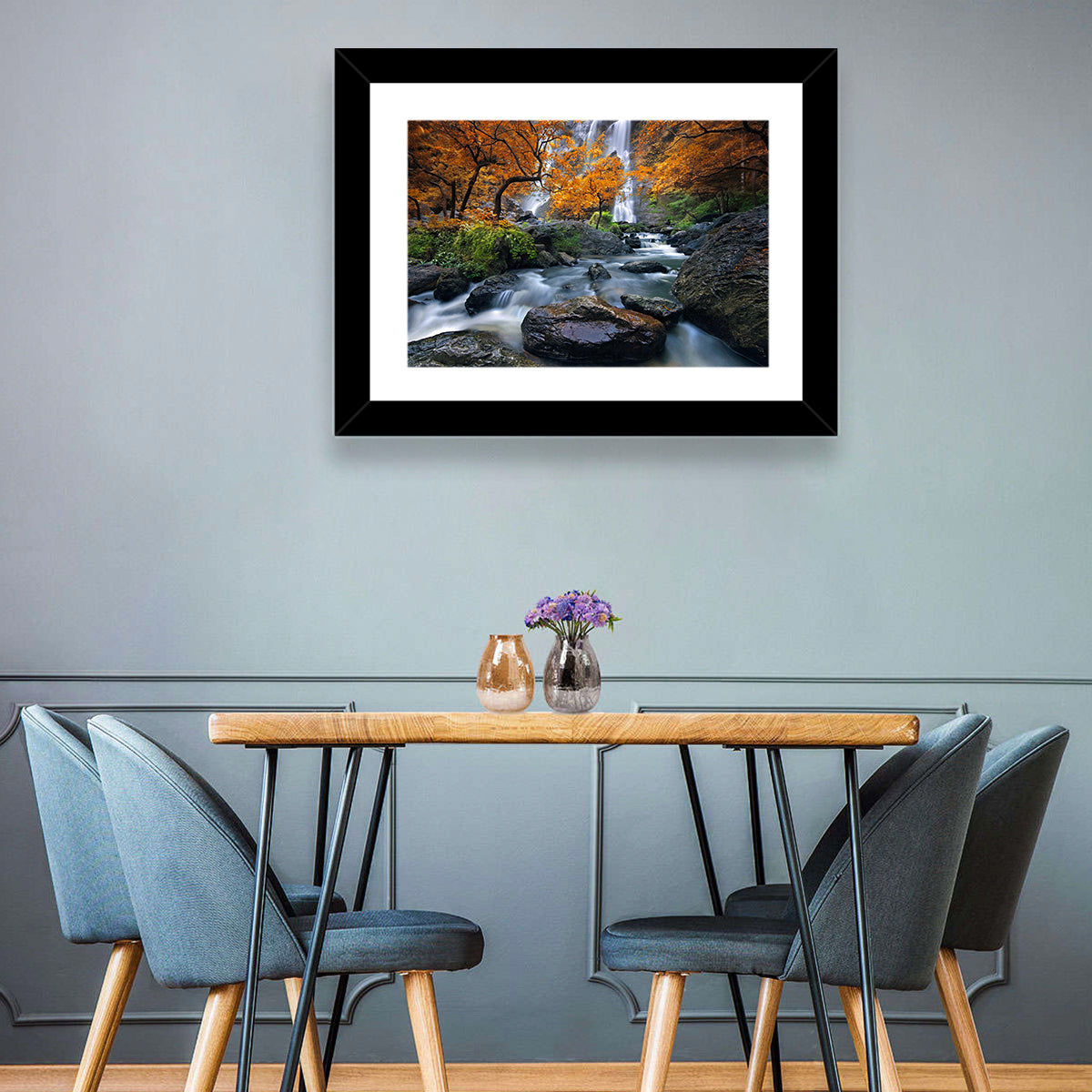Konglan Autumn Waterfall Wall Art