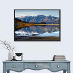 Kluane Lake Autumn Reflection Wall Art