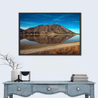 Rocky Peak Reflection, Kluane Lake Wall Art