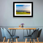Sunlit Mountain Clouds Wall Art