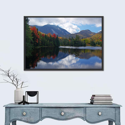 Adirondack Lake Reflection Wall Art
