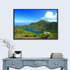 Mount Akagi and Lake Yunoko Wall Art