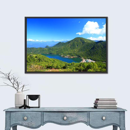 Mount Akagi and Lake Yunoko Wall Art