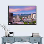 Boise Downtown at Golden Hour Wall Art