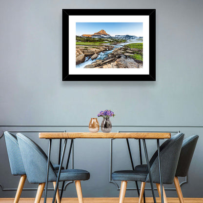 Logan Pass Golden Hour Wall Art
