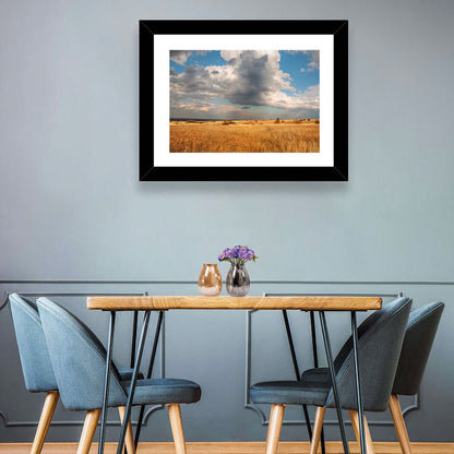 Golden Oklahoma Prairie Wall Art