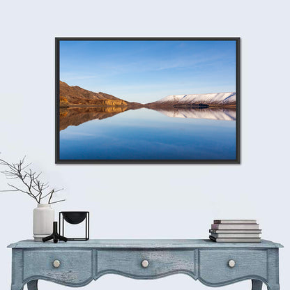Lake Kleifarvatn Reflection Wall Art