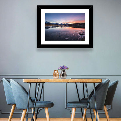 Ushuaia Twilight Reflection Wall Art