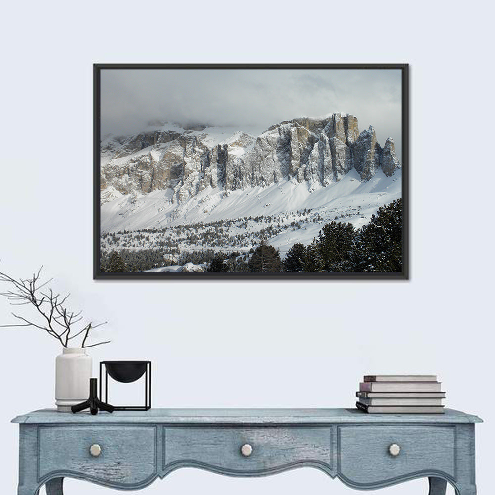 Gruppo Cella Mountains Wall Art in a room, landscape