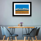 Snow-capped Peaks Over Lake Titicaca Wall Art