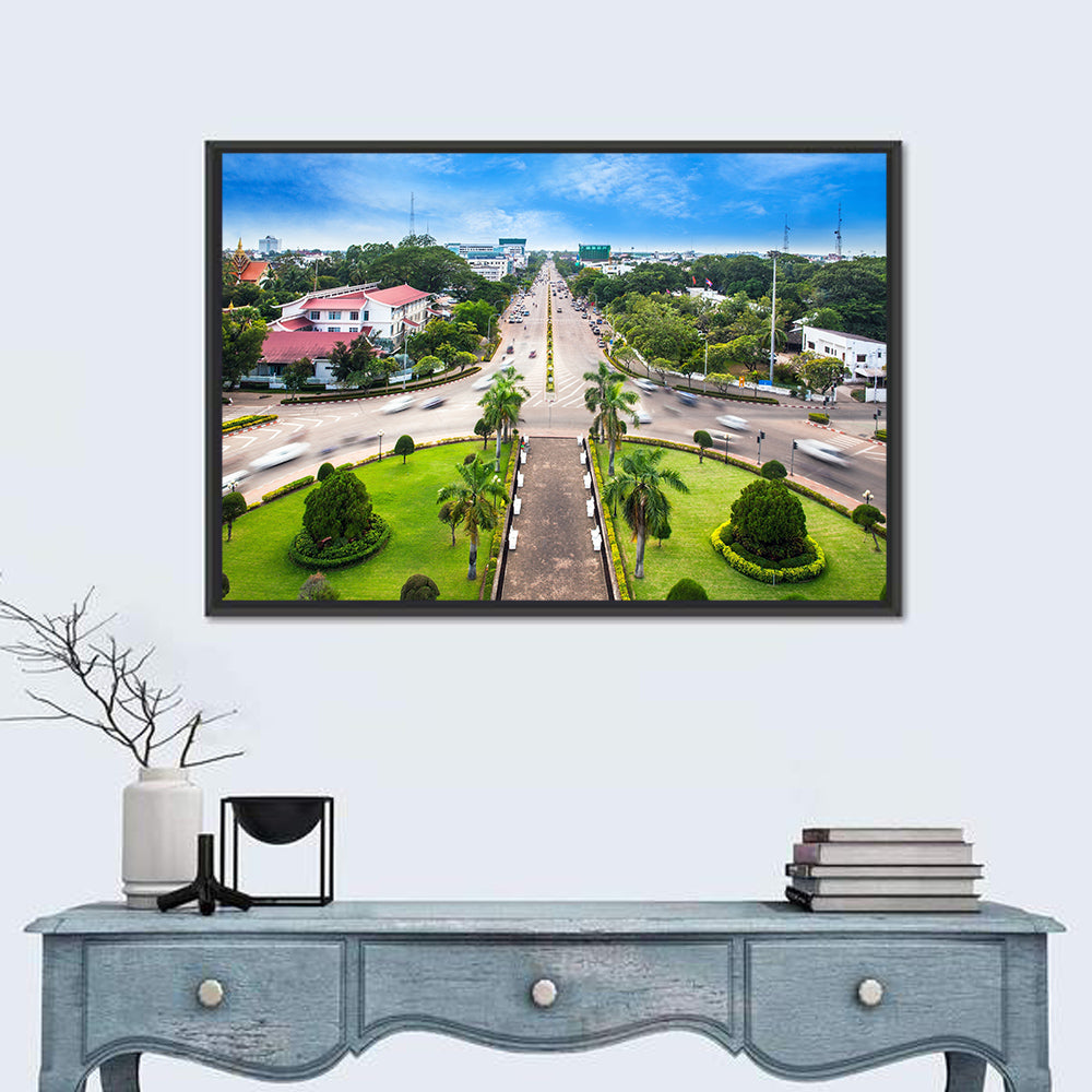 Phnom Penh Independence Monument Boulevard Wall Art