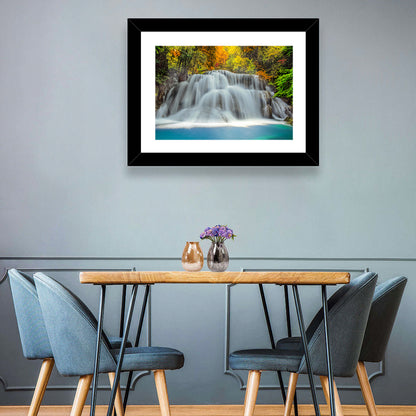 Erawan Falls Cascade Wall Art