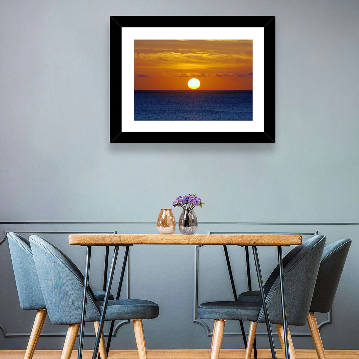 Golden Pacific Sunrise Wall Art