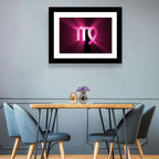 Radiant Virgo Symbol Wall Art