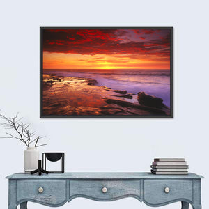 La Jolla Cove Sunset Wall Art