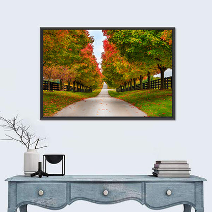 Horse Farm Rural Kentucky Wall Art