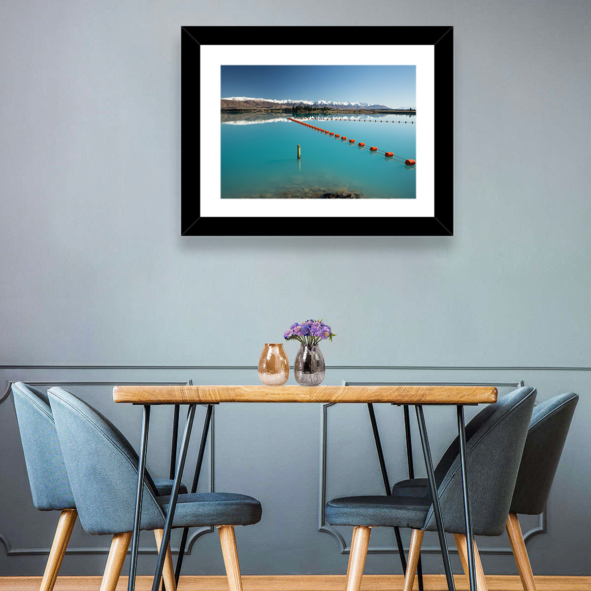 Lake Ruataniwha Reflection Wall Art