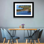 Lake Wissota Aerial Wall Art