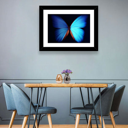 Blue Butterfly Wall Art