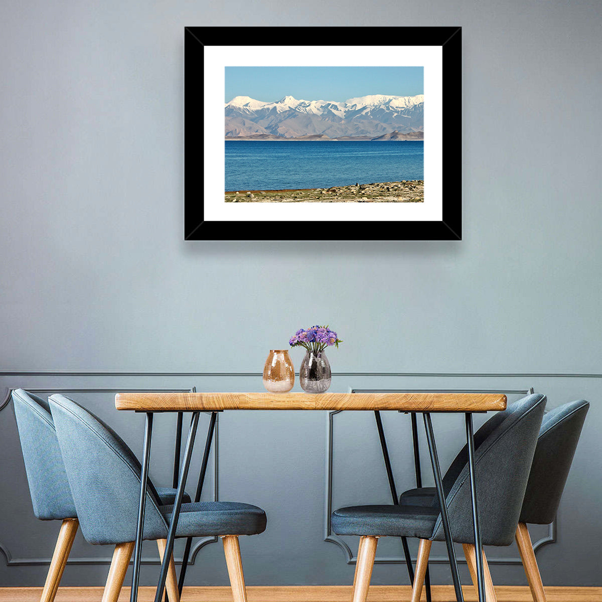 Karakul Lake and Pamir Mountains Wall Art
