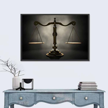 Scales of Justice Wall Art