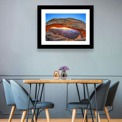 Mesa Arch Sunburst Wall Art