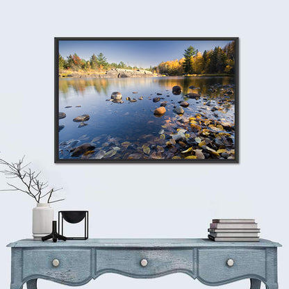 Minnesota Autumn Lakeshore Wall Art
