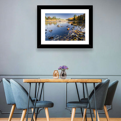 Minnesota Autumn Lakeshore Wall Art