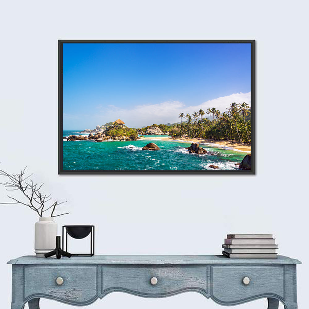 Cabo San Juan Del Guia Beach Wall Art in a room, landscape