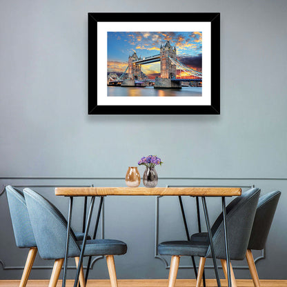 Tower Bridge at Sunset Wall Art