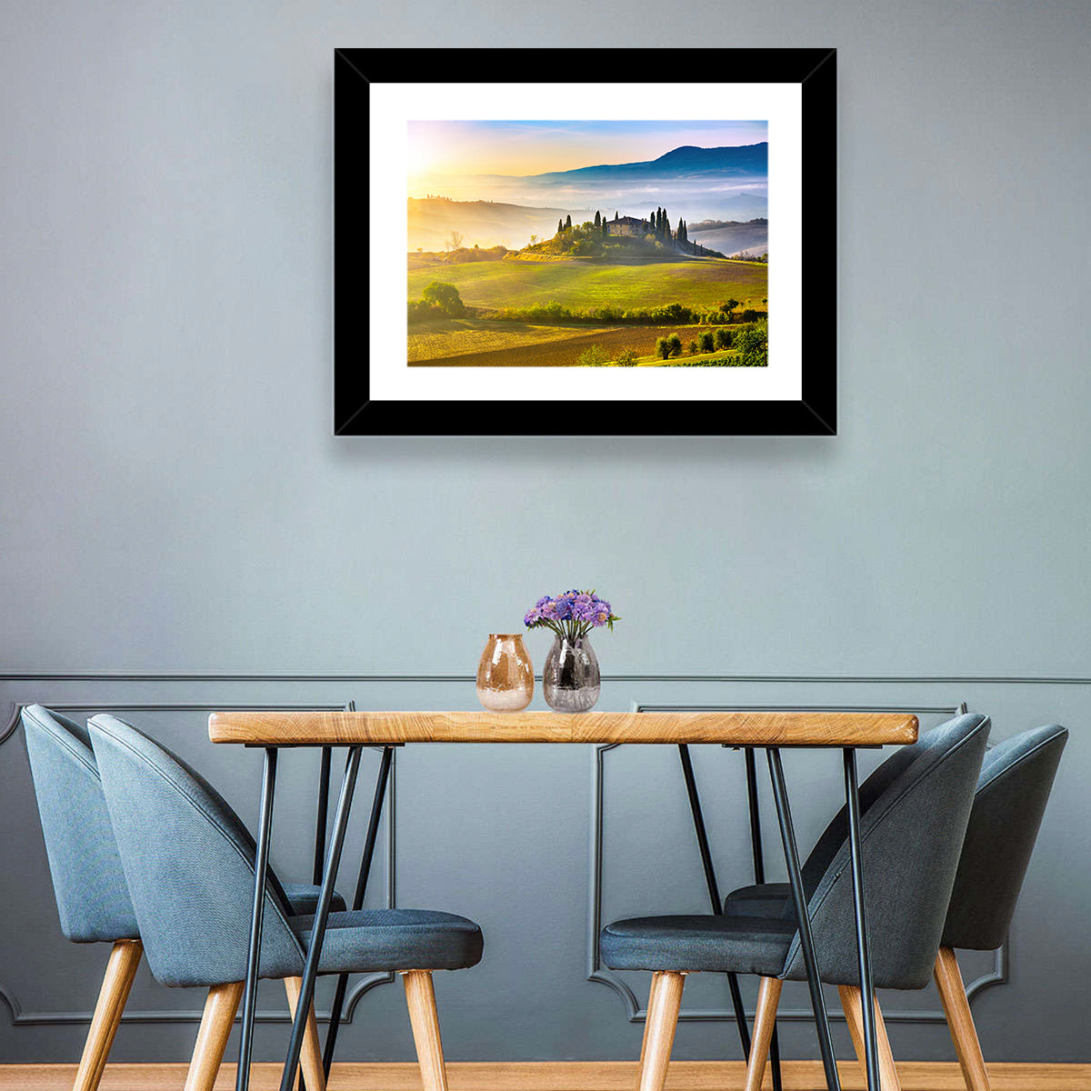 Tuscan Morning Landscape Wall Art