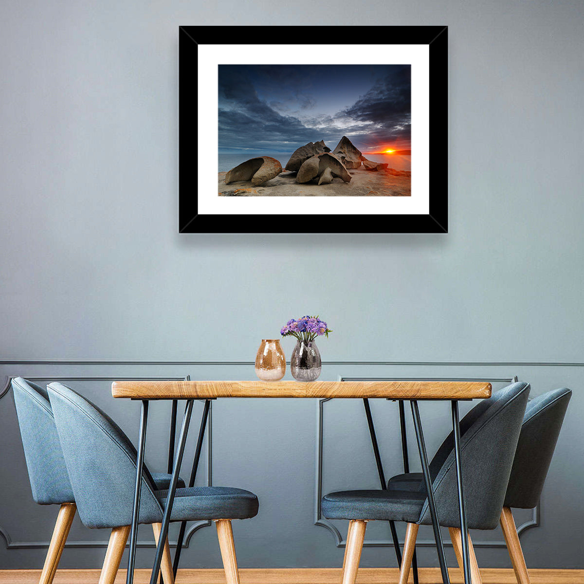 Remarkable Rocks Sunset, Kangaroo Island Wall Art
