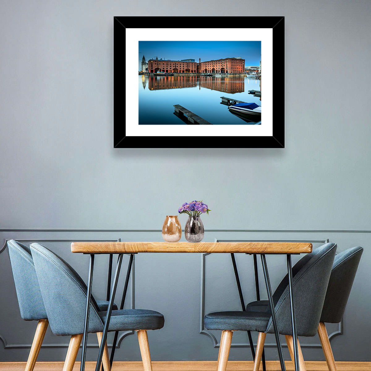 Royal Albert Dock Reflections, Liverpool Wall Art