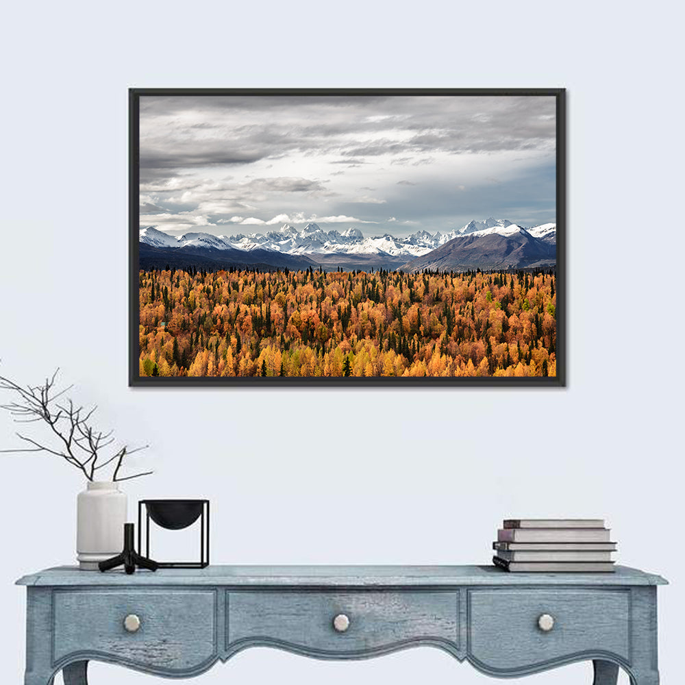 Talkeetna Autumn Landscape Wall Art