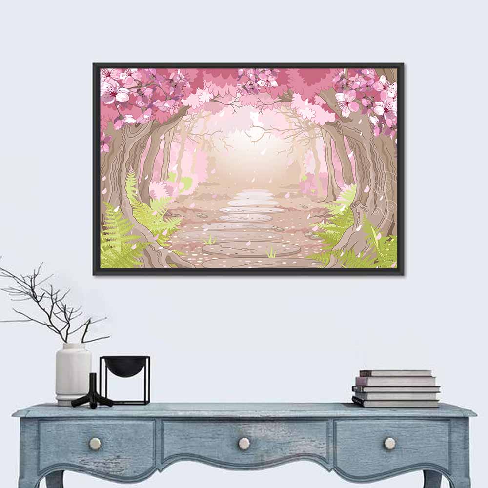 Magic Spring Forest Wall Art