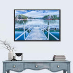 Morning at Lake Wylie Wall Art