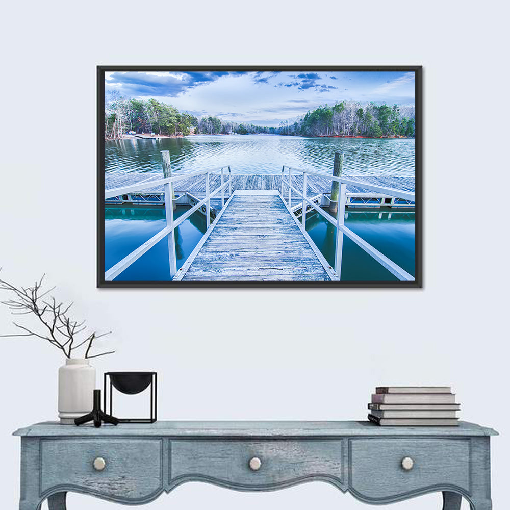 Morning at Lake Wylie Wall Art