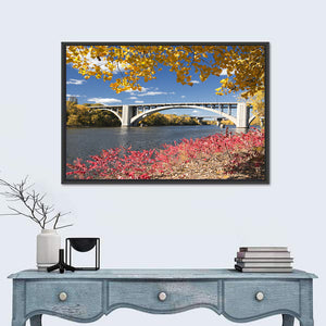 Ford Parkway Bridge Mississippi River Wall Art