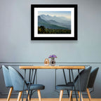 Misty Mountain Ridges Wall Art