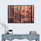 Autumn Forest Blur Wall Art